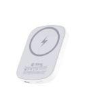 Powerbank Crong MagSpot Ultra Slim z MagSafe 5000mAh - biały