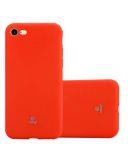 Etui do iPhone SE/8/7 Crong Soft Skin Cover - Czerwone