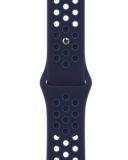 Pasek do Apple Watch 41 mm silikonowy Nike+ - Midnight Navy / Mystic Navy