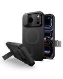 Etui do iPhone 17 Pro Tech-Protect Kevlar Aura MagSafe black