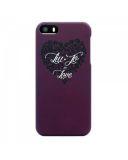 Etui do iPhone SE/ 5/5S Liu Jo Heart Hardcase - różowe